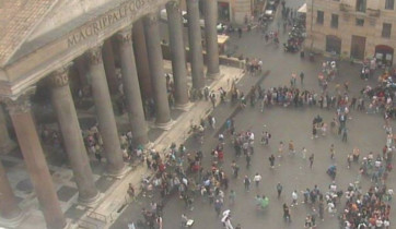 Imagen de vista previa de la cámara web Rome - Square Pantheon